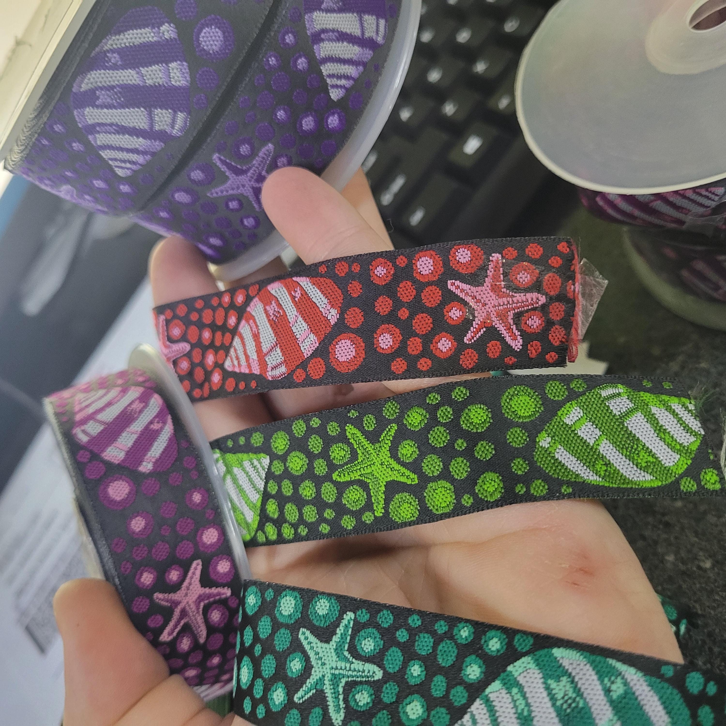 Shell Ribbons Jacquard Ribbon 1