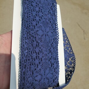 Cluny Lace - 6 1/4 "breit Mid Navy Blue Bulk-Lager-Nähhandwerk