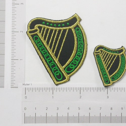 Lucky Green Clover Shamrock Patch – Irish Iron-On Embroidered Souvenir, Athena Brands