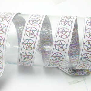 Pentacle Jacquard Ribbon 1