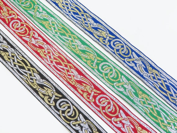 Jacquard Ribbon 1 1/4