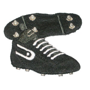 Sports Cleats Iron On Applique Embroidered - soccer