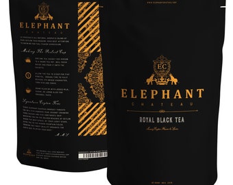 2 Pack - Royal Ceylon Black Tea | Tasty High Elevation Black Tea | 200 Cups Total | Makes Great Kombucha | Certified Black Tea