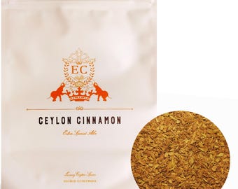 Fresh Ceylon Cinnamon (Tea Cut) | Make Tasty & Healthy Pure Cinnamon Tea | Fresh Ceylon Luxury Spices