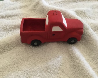 Keramik Weihnachts-Lkw- Ornament- Personalisiert