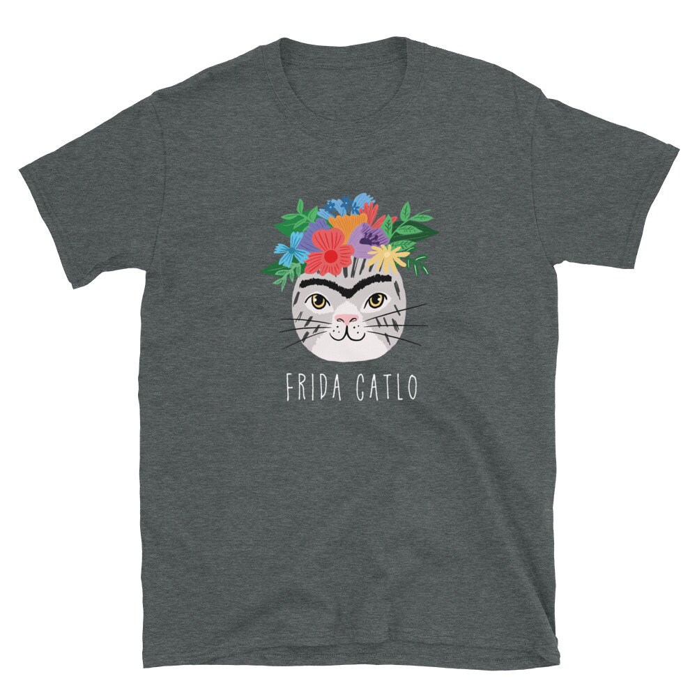 frida kahlo cat shirt