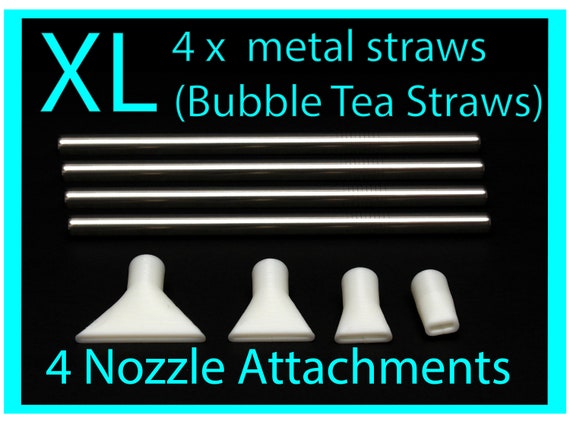 Dutch Pour 4 cannucce in metallo per Bubble Tea XL con 4 attacchi per  ugelli, per versare in acrilico, strumenti per fluidi artistici, strumenti  per versare di precisione -  Italia