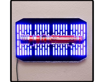 XL Lightsaber Hilt Display with LEDs and optional color change remote control