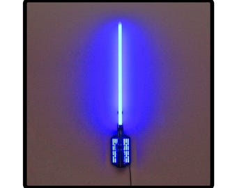 LED Lightsaber Wall Mount | Vertical Display for Savi's Workshop Lightsabers