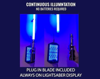 Always on Blade and Panel to Display your Lightsaber Hilt