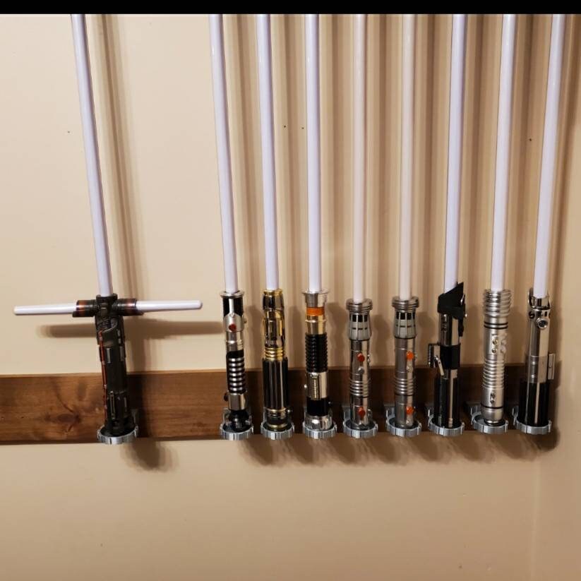 Premium Lightsaber Wall Mount Heavy Duty Sleek Design Etsy Canada