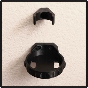 Protection and Defense Lightsaber Wall Mount - Vertical Stand with Blade Clip
