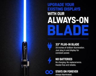 Always on Plug In Blade with Dimmer Switch and Power Supply