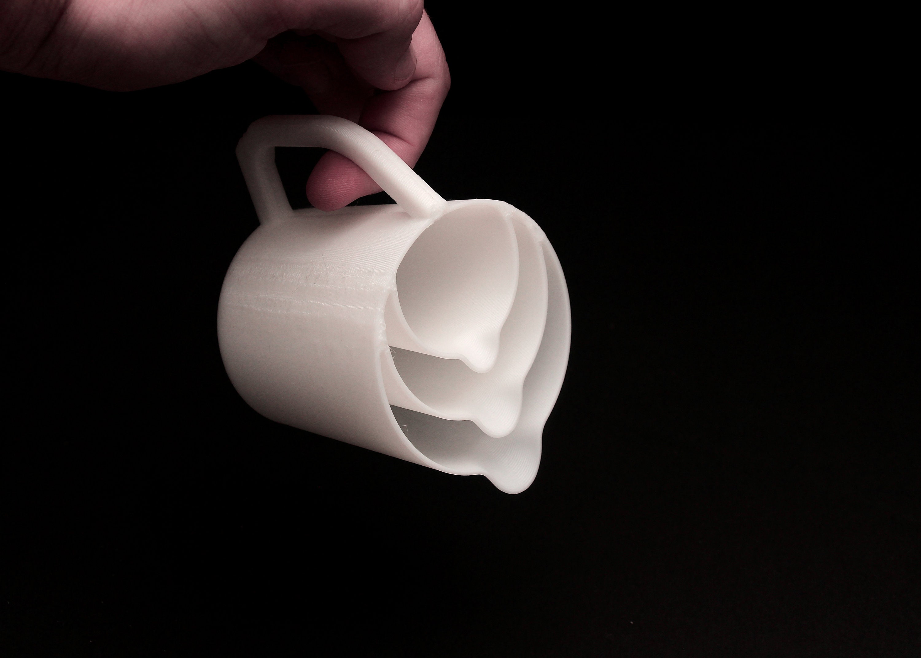 8oz Triple Pour Cup with Easy Grip Handle© and NoDrip Spout© Etsy