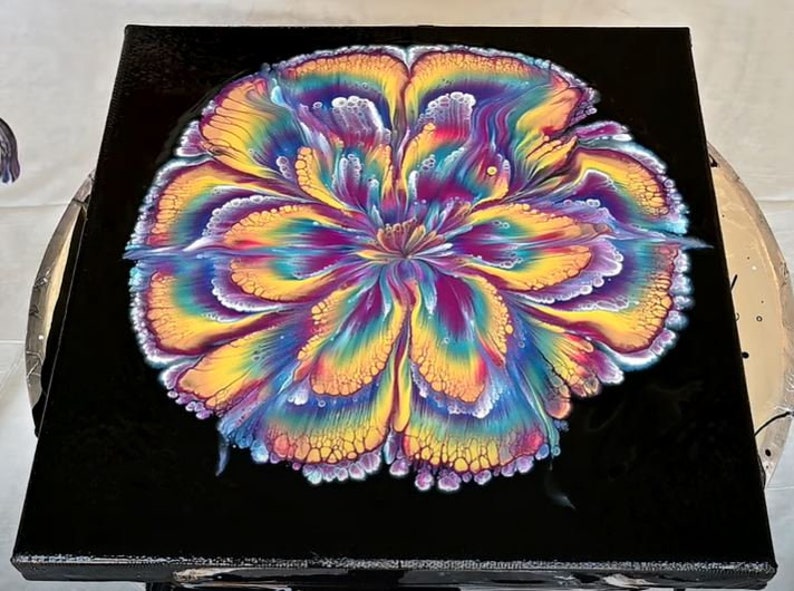 6 Petal Double Split Flower Pour Cup Reverse Flower Dip Etsy