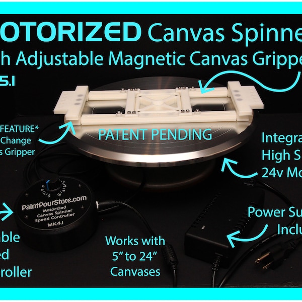 Fluid Art Spinner Etsy