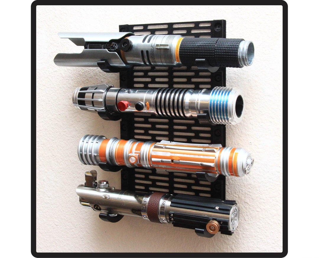 Quad Lightsaber Wall Mount Fits Savi's / Legacy Lightsabers