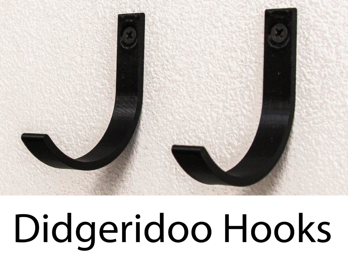 Didgeridoo Wall Mount Hooks Etsy