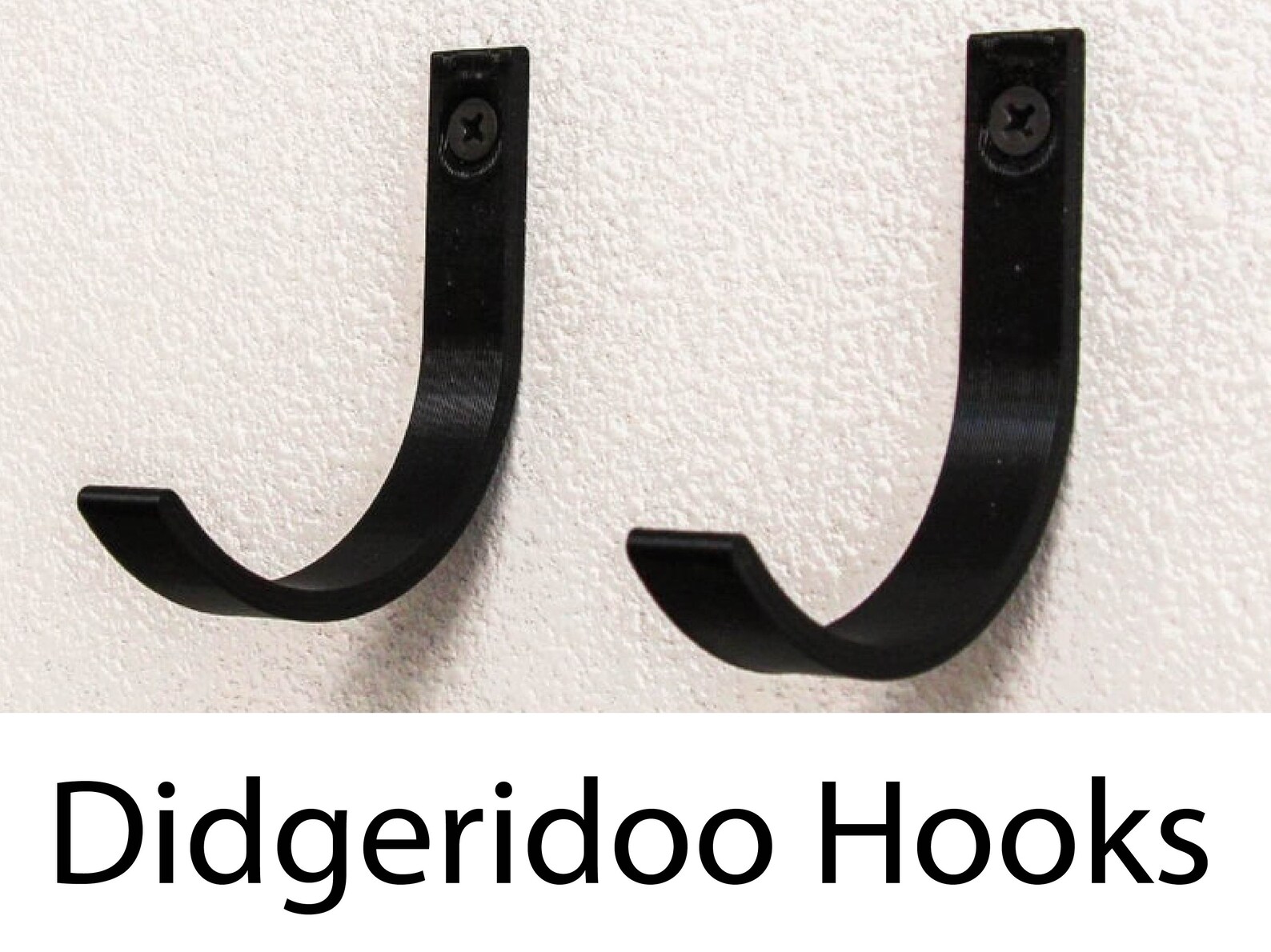 Didgeridoo Wall Mount Hooks Etsy