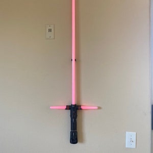 Lightsaber Wall Mount - Vertical Stand - Hilt with Blade image 10