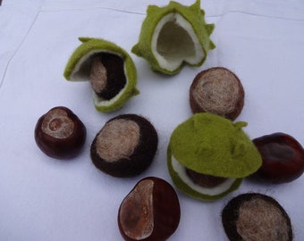 Chestnut casing with chestnut