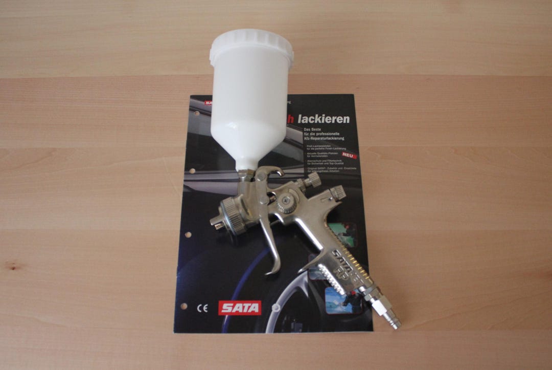 SATA Jet RP 1.3 Spray Gun as Like New Precision Refurbished Condition ...