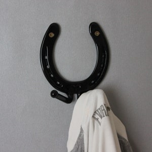 Q U I E T HORSES Good Luck Charm Horseshoe | Wall Hanger