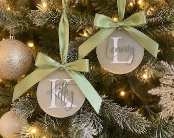 Personalised christmas baubles | ornament | christmas gift