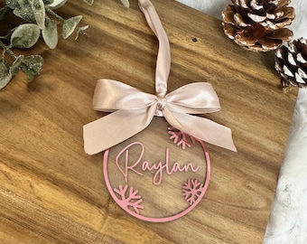 Weihnachtskugel | Personalisierte Weihnachtsdekoration | Weihnachtsschmuck