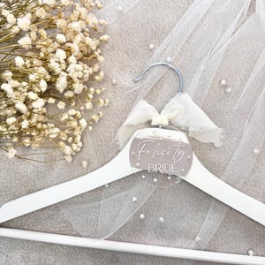 Personalised bridal hanger | hangers | bridesmaid | bride