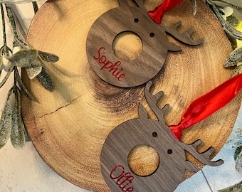 Personalisierte Weihnachtskugel | Schokolade | Geschenk | Strumpffüller | Weihnachtsschmuck | Erinnerungsstück