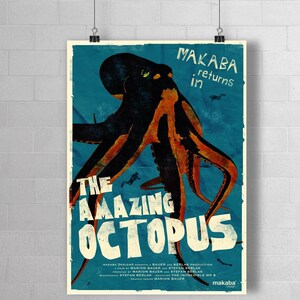 Poster The Amazing Octopus DIN A1 Bild 3