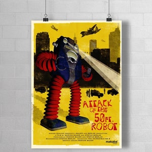 Poster Attack of the 50 ft. Robot image 2