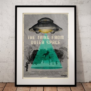 Poster The Thing from outer Space image 1