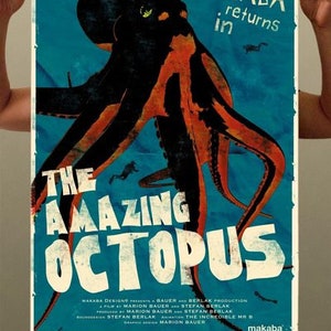 Poster The Amazing Octopus DIN A1 Bild 4