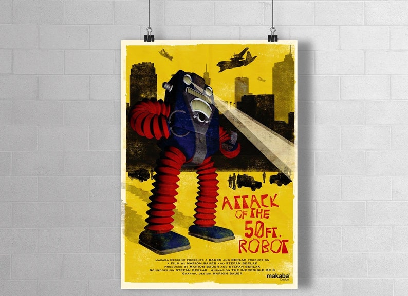 Poster Attack of the 50 ft. Robot image 2