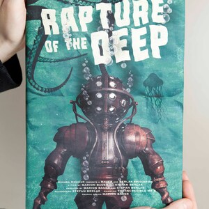 Print on canvas Rapture of the Deep 7.87 x 11.81 inches image 3