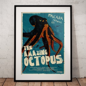 Poster The Amazing Octopus DIN A1 Bild 1