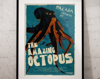 Poster "The Amazing Octopus" DIN A1