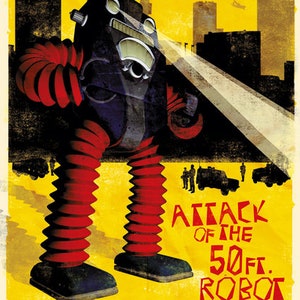 Poster Attack of the 50 ft. Robot image 6