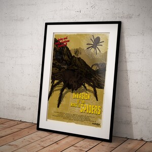 Poster Invasion of the Monster Spiders DIN A1 Bild 4