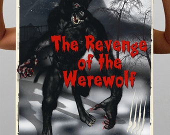 Poster "The Revenge of the Werewolf" DIN A1