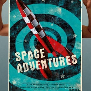 Plakat Space Adventures DIN A1 Bild 5