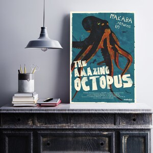 Poster The Amazing Octopus DIN A1 Bild 6