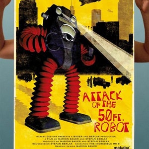 Poster Attack of the 50 ft. Robot image 1