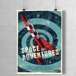 Poster Space Adventures image 4