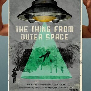 Poster The Thing from outer Space image 3