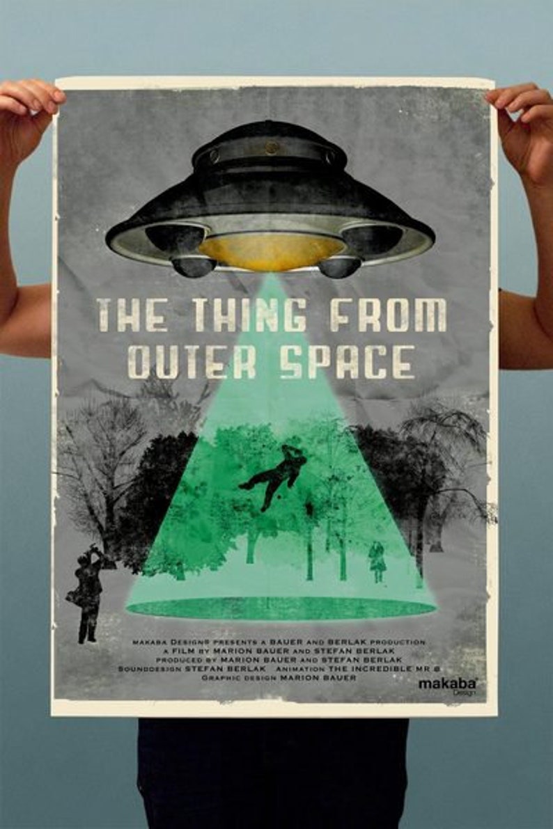 Poster The Thing from outer Space image 3