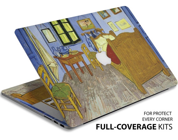 Bedroom In Arles 2 By Vincent Van Gogh Van Gogh Sticker Art Laptop Skin Bedroom In Arles Van Gogh Macbook Van Gogh Artwork Vinyl Stickers