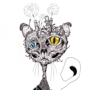 Il mio gatto nero (stampa) (A4)
